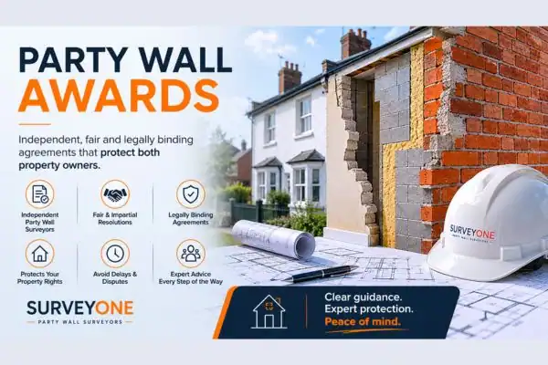 Contact our team today to see if you require party wall awards Sunderland
